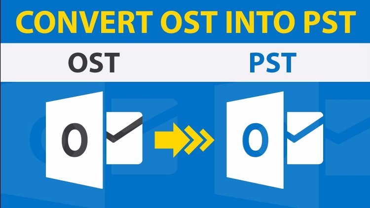 Convert the OST file to PST file format.