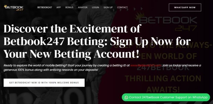 Elevate Your Betting Experience with Betbook247