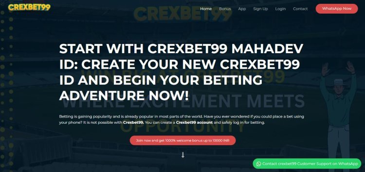 Unlock the Ultimate Betting Experience with Crexbet99