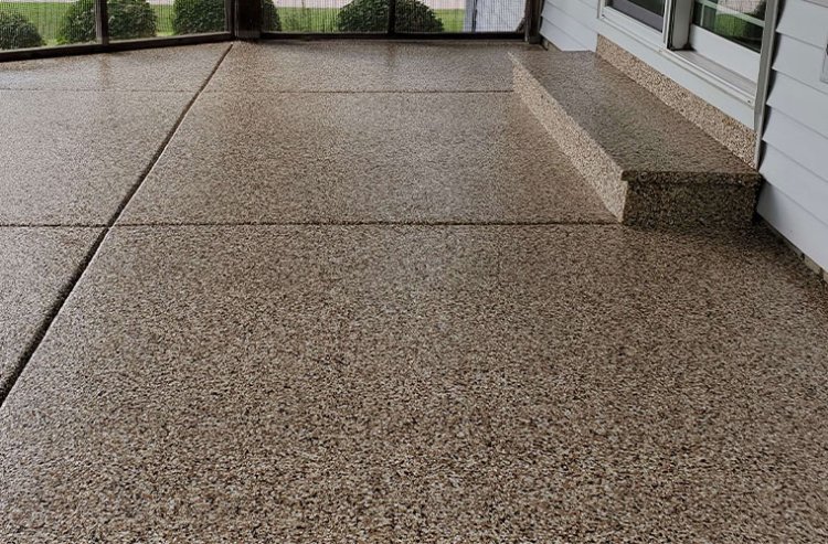 How Can Concrete Patios Be Made Slip-Resistant?