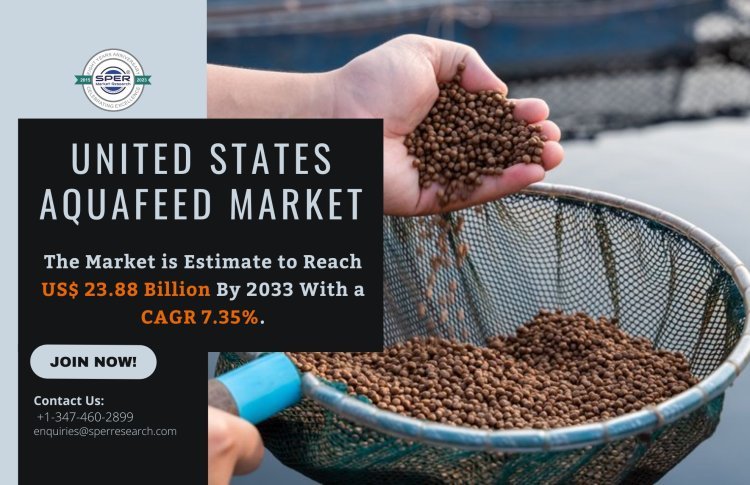 United States Aquafeed Market Trends 2024- Industry Share, Revenue, Growth Drivers, Key Players, Business Challenges and Future Opportunities till 2033: SPER Market Research