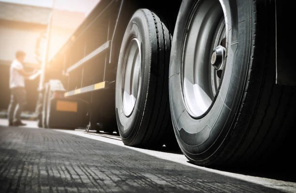 A Look At The Different Types Of Truck Tires At A Truck Repair Shop