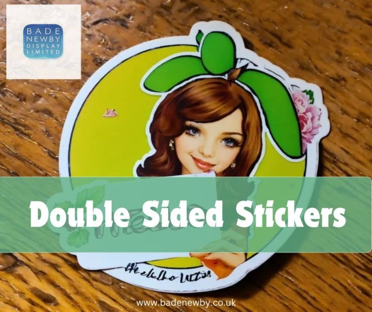 Boost Your Marketing Strategy with Double Sided Stickers: A Trend