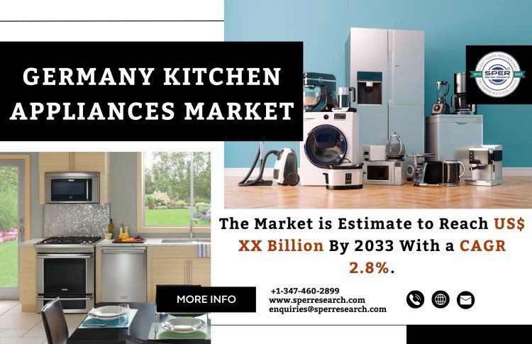 Germany Kitchen Appliances Market Growth, Size, Share, Revenue, Rising Trends, Challenges, Future Competition and Forecast Analysis till 2033: SPER Market Research