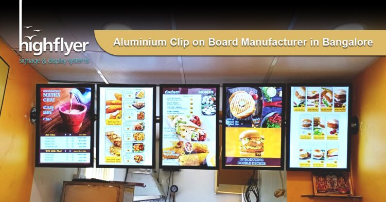 Highflyer: Leading Clip On Board LED Manufacturers in Bangalore