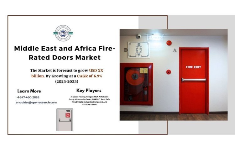 Middle East and Africa Fire-Rated Doors Market Growth, Trends, Share, Size, Industry Demand, Business Challenges and Future Competition till 2033: SPER Market Research