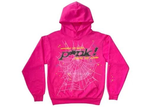 Choose the Best Outfit to Look Cool - Pink Spider Hoodie