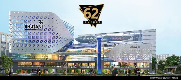 Luxurious Retail Shops On Bhutani Avenue 62 In Noida