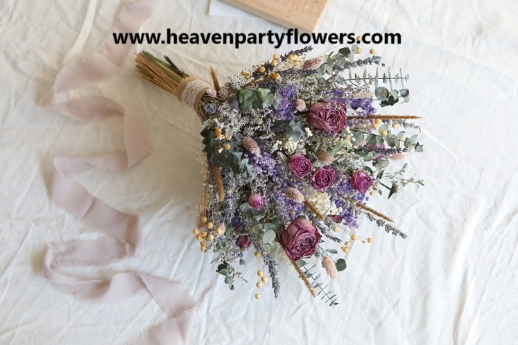 dried flower wedding