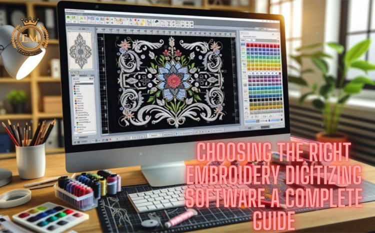 Step-by-Step Process of Embroidery Digitizing Expert Guide